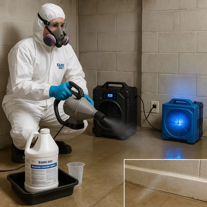 Sanitization and Odor Removal process in Cisco, TX