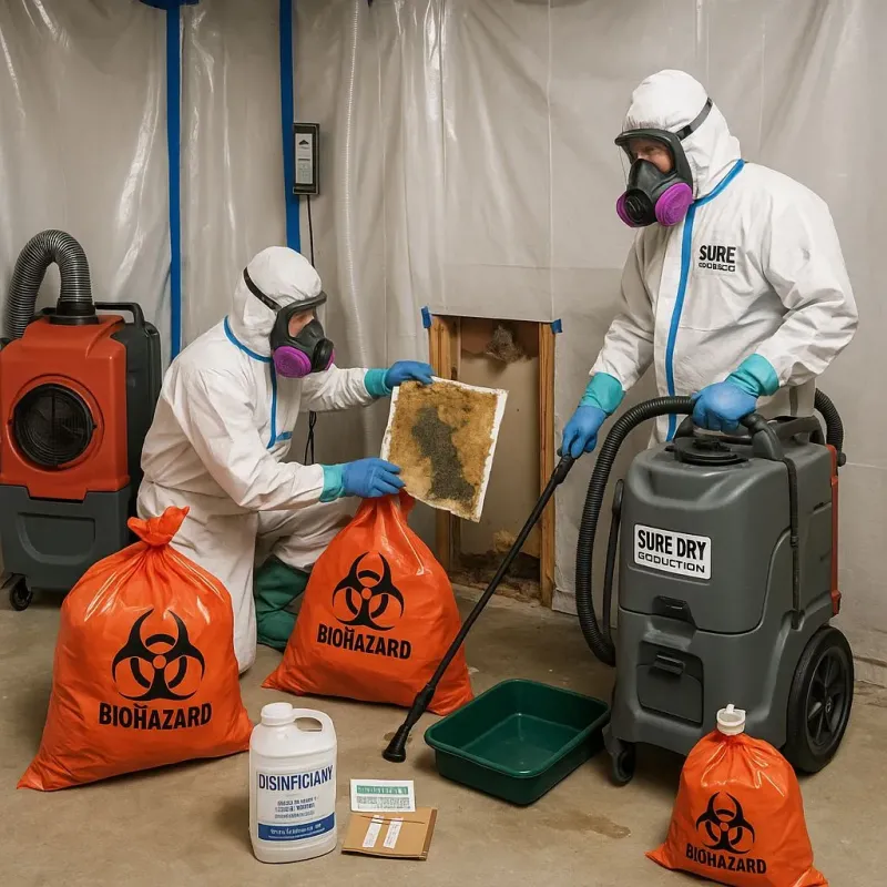 Contaminated Water Handling Protocols process in Cisco, TX