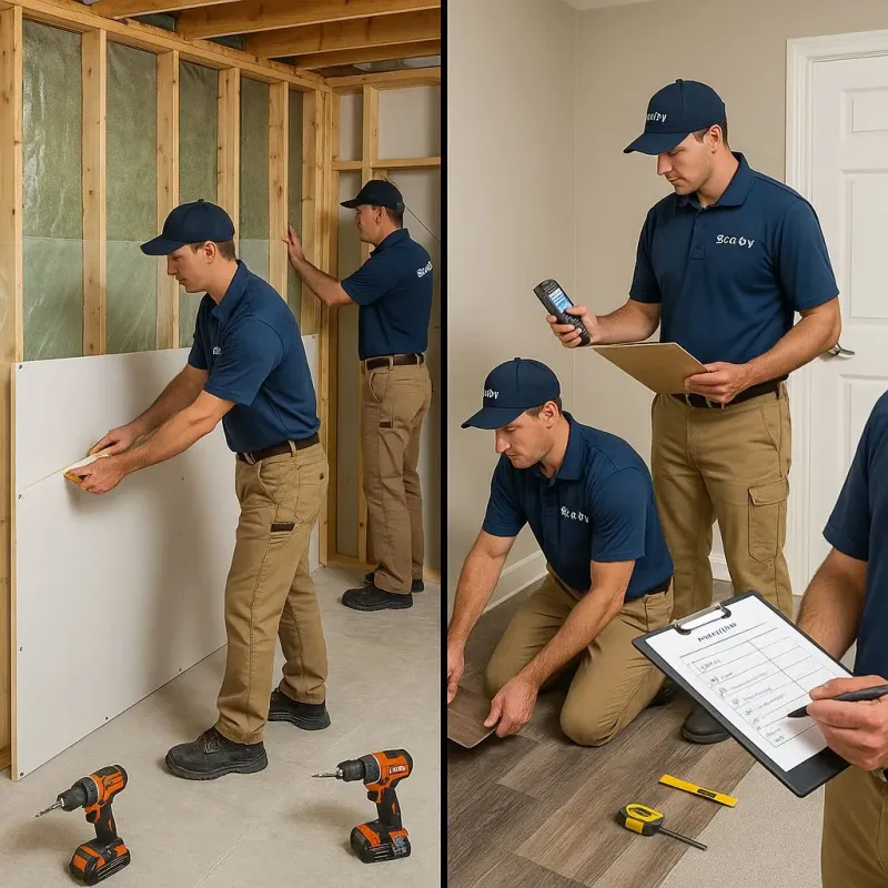 Repairs and Reconstruction process in Cisco, TX