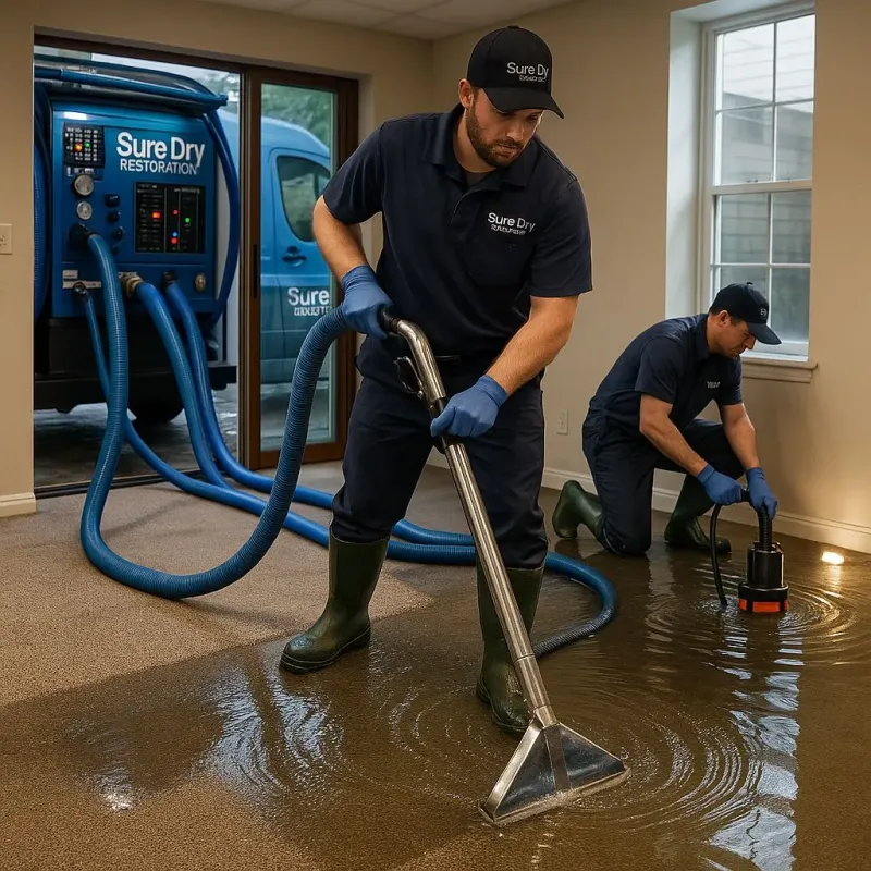 Water Extraction and Removal process in Cisco, TX